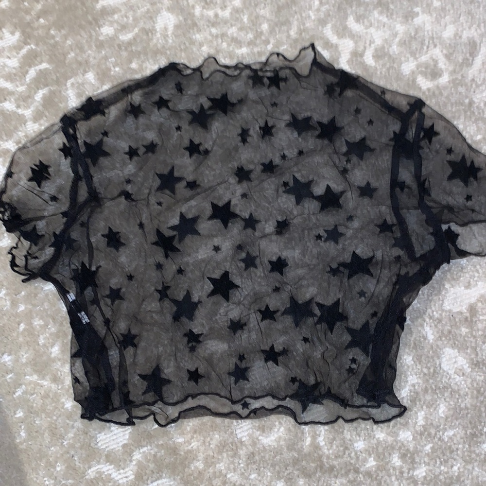 Star mesh top